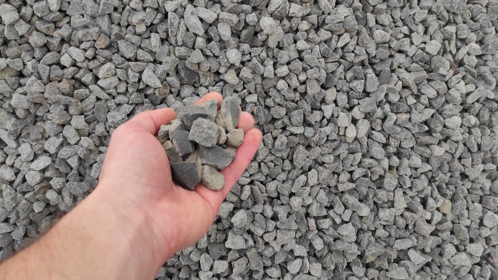 Grys granitowy 8-16mm. "Dalmatyńczyk / Sól i Pieprz". Premium - SZARY!