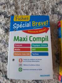 Annales Brevet 2017, Fiches spécial Brevet, Maxi compil  (BSZP3)