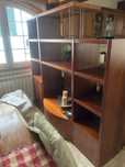 Estante biblioteca em cerejeira