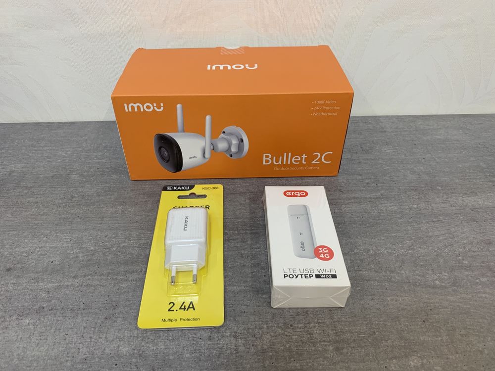 3G 4G GSM IP камера Dahua на 2Мп Mp IMOU F22P wifi для дачи дома офиса