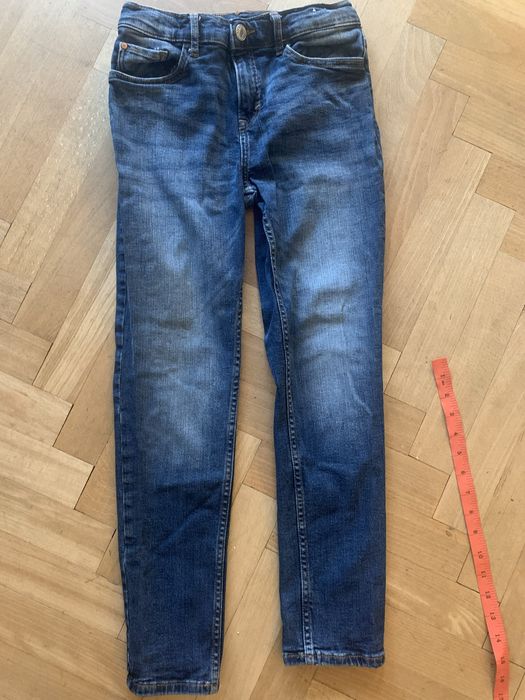 Spodnie jeansowe Slim Fit, H&M. Roz. 152