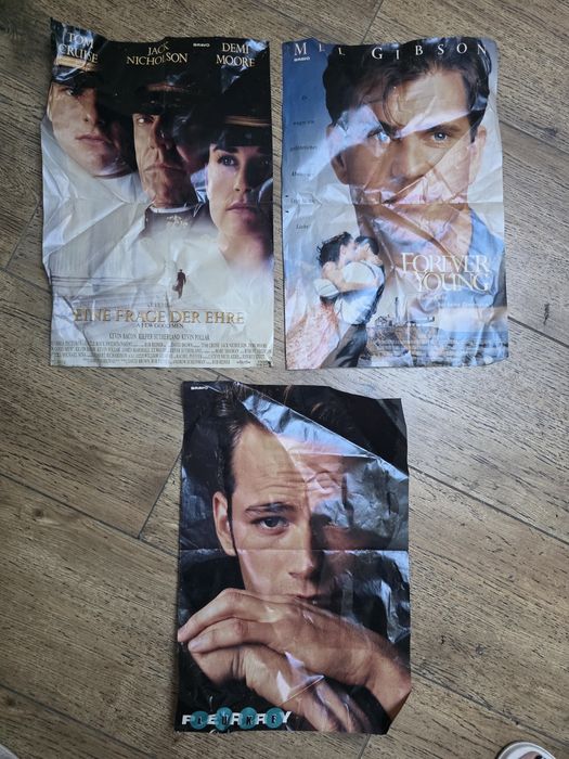 6 oryginalnych plakatów prl