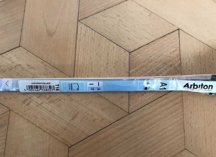 NOWY Profil dylatacja listwa srebrna Arbiton Silver