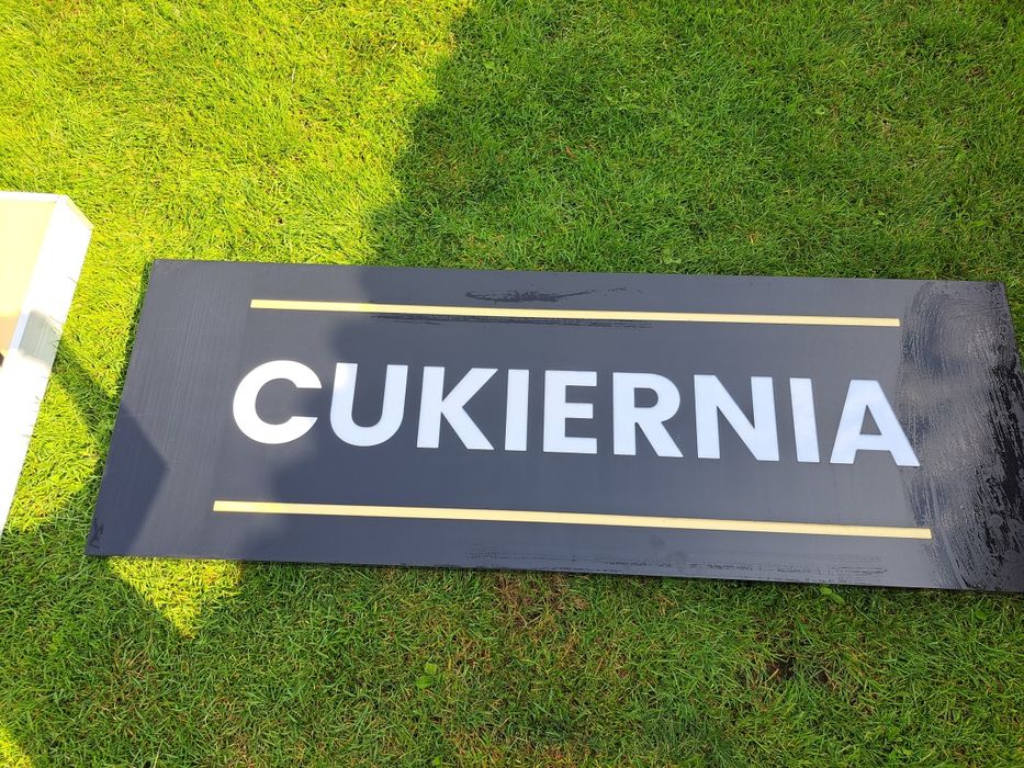 Kaseton baner reklamowy led Kawiarnia Cukiernia