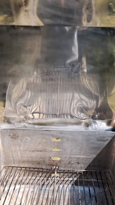 Grill z stali nierdzewnej