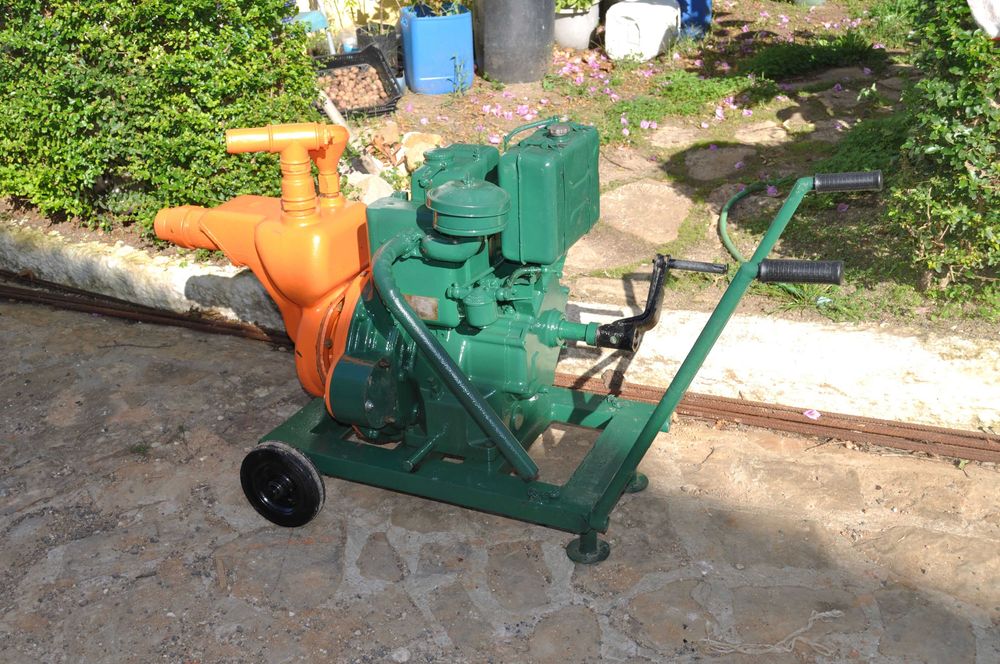 motobomba  lister a gasóleo