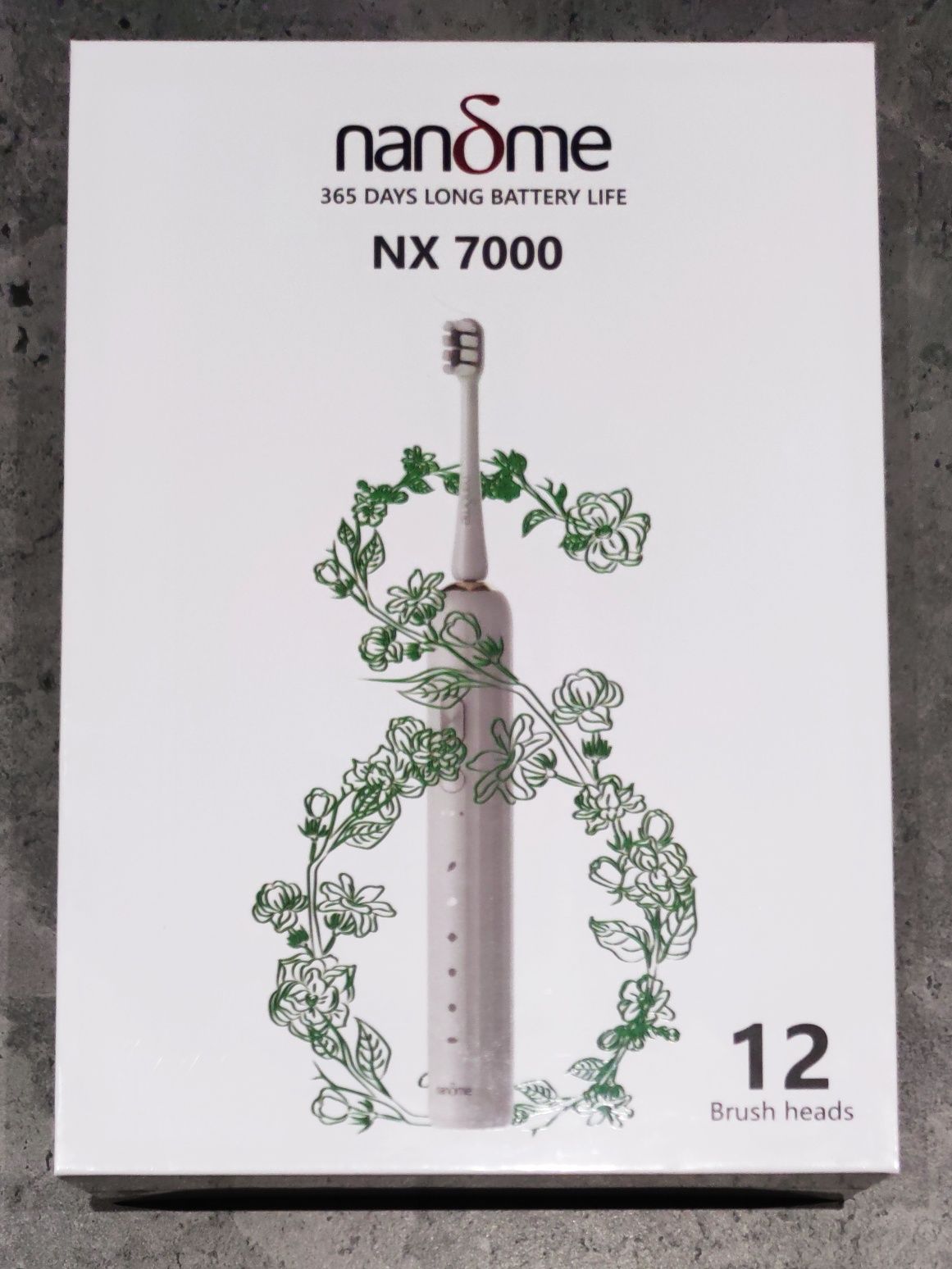 Szczoteczka soniczna Nandme NX7000 12 końcówek + GRATIS