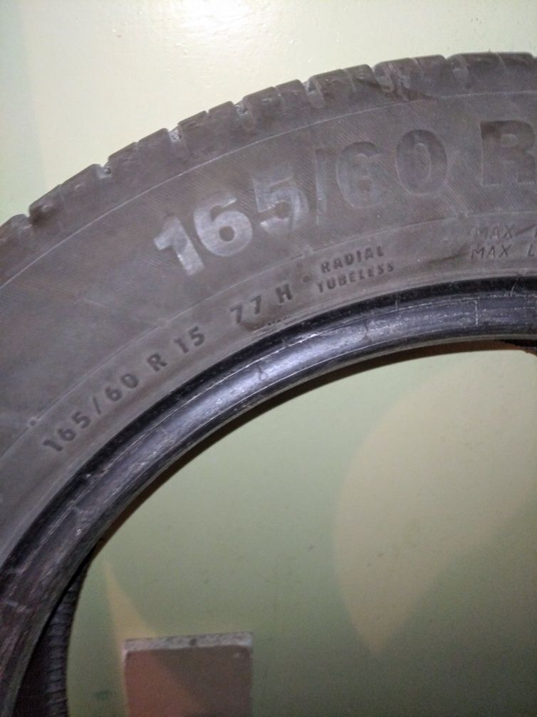 Opony letnie używane 165/60R15