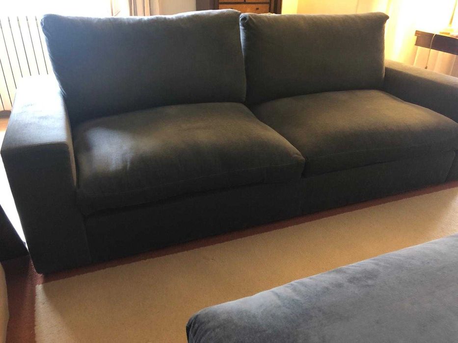 Sofá de 2 lugares da marca italiana Flexteam. Praticamente novo