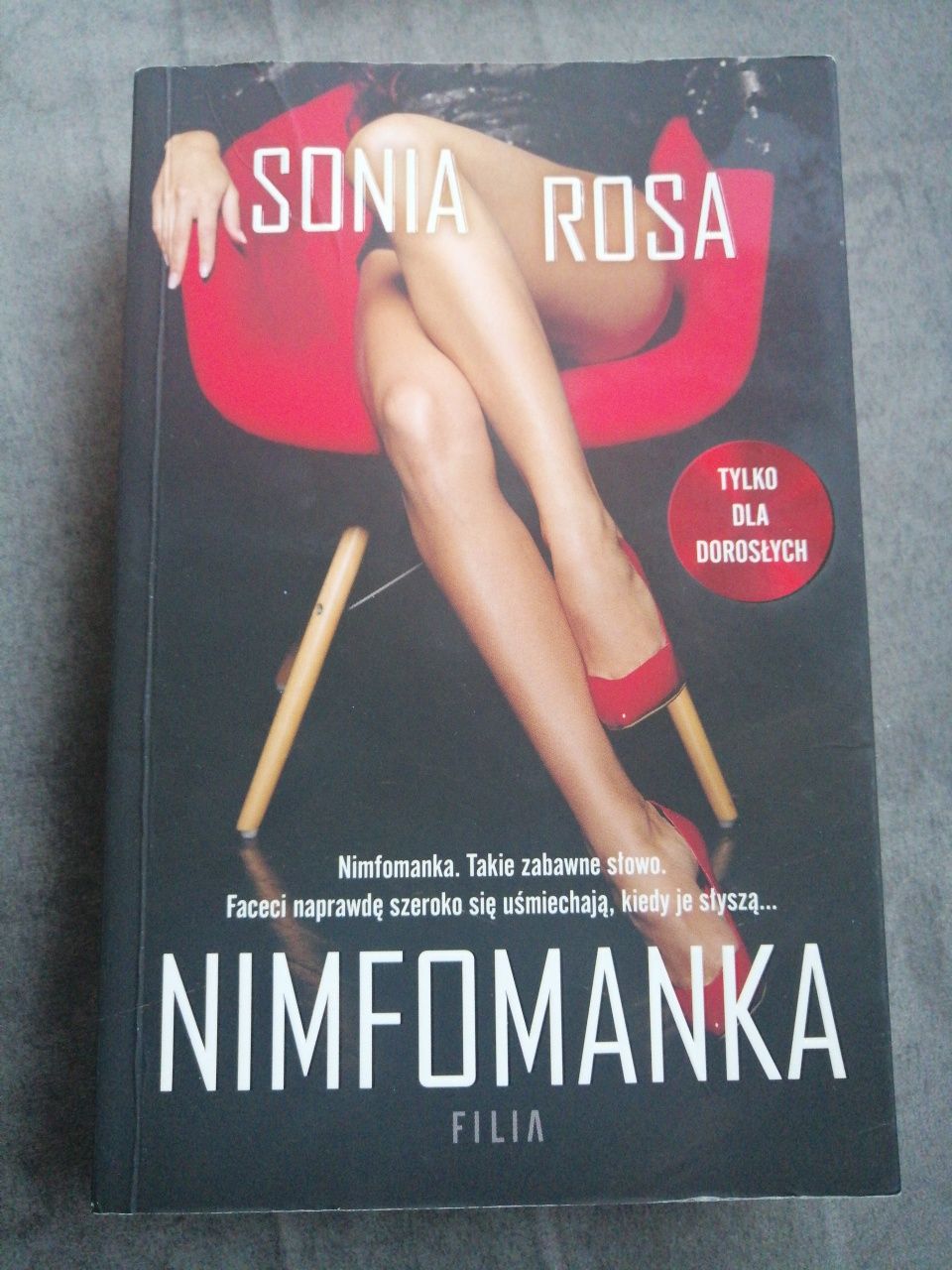 Książka Nimfomanka Sobia Rosa