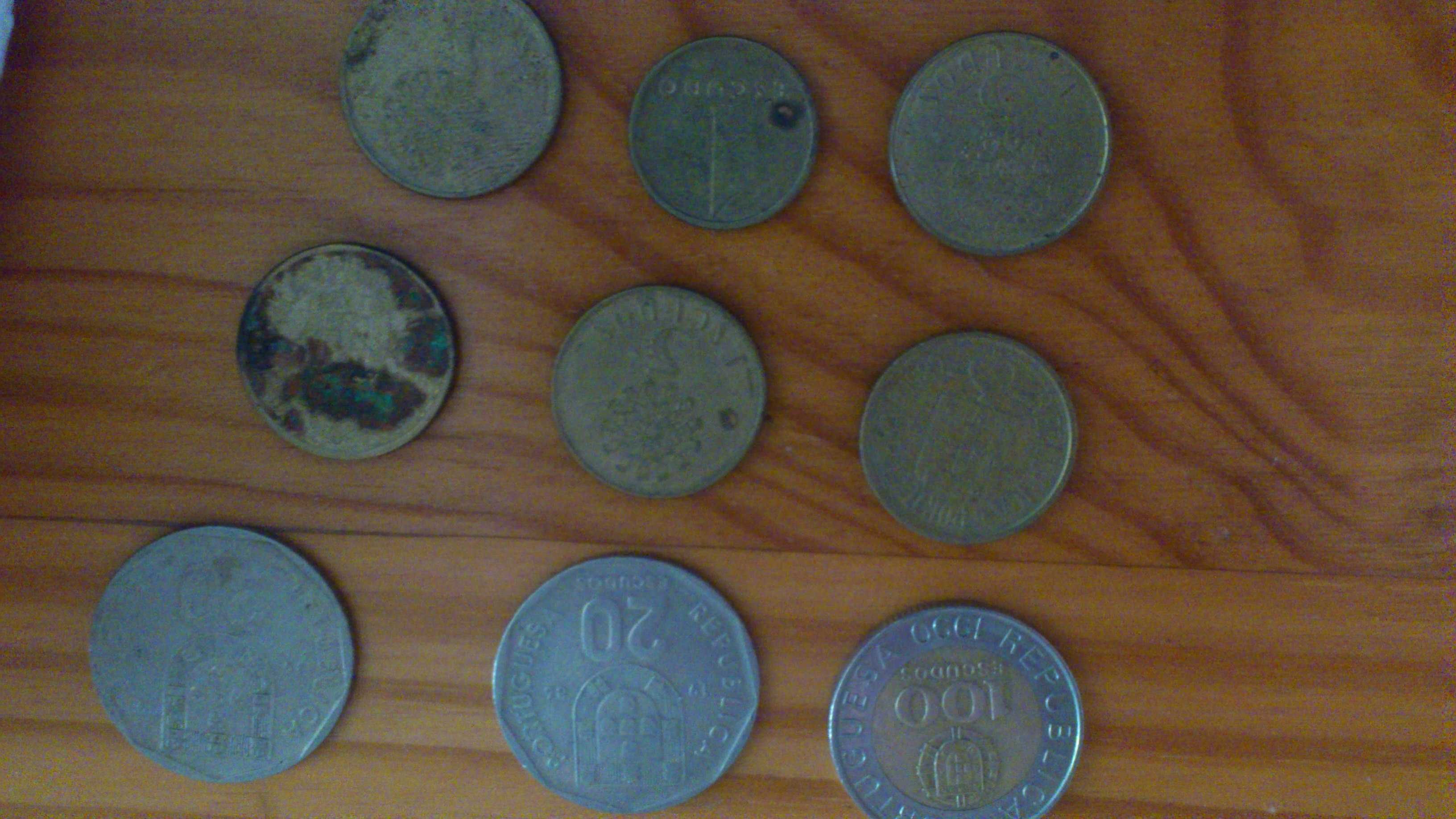 Moedas - escudos 1960 em diante + comemorativas + algumas estrangeiras