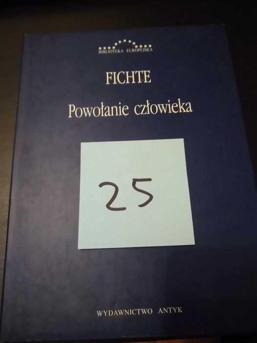 Fichte Powołanie człowieka