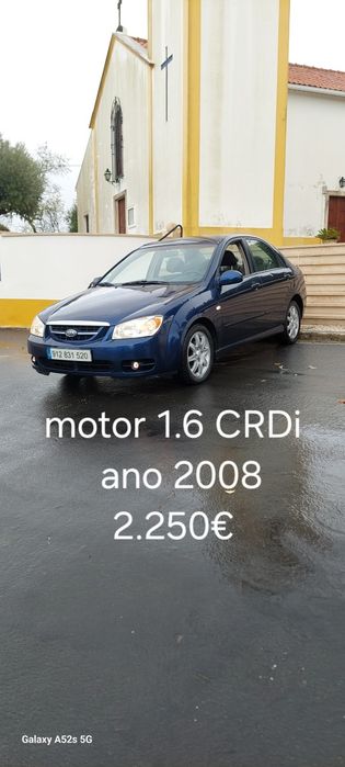 Kia Cerato EX 1.6 CRDi diesel ano2008 insp6/2026 ar condicionado