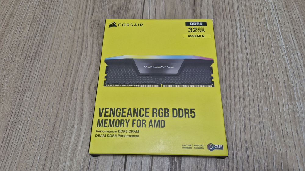 Pamięć Corsair Vengeance RGB DDR5 2x 16 GB 32 GB 6000 MHz NOWA