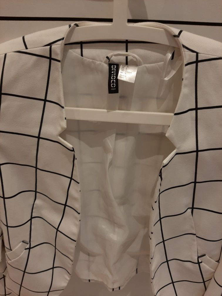 Marynarka H&M krata rozmiar 36