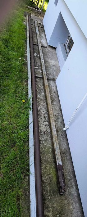 Wyciągarka + żuraw mocowany do ściany wys. 8 m - komplet