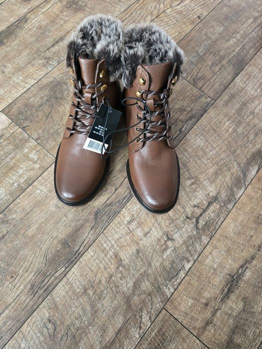 Buty skórzone z prawdziwej skóry