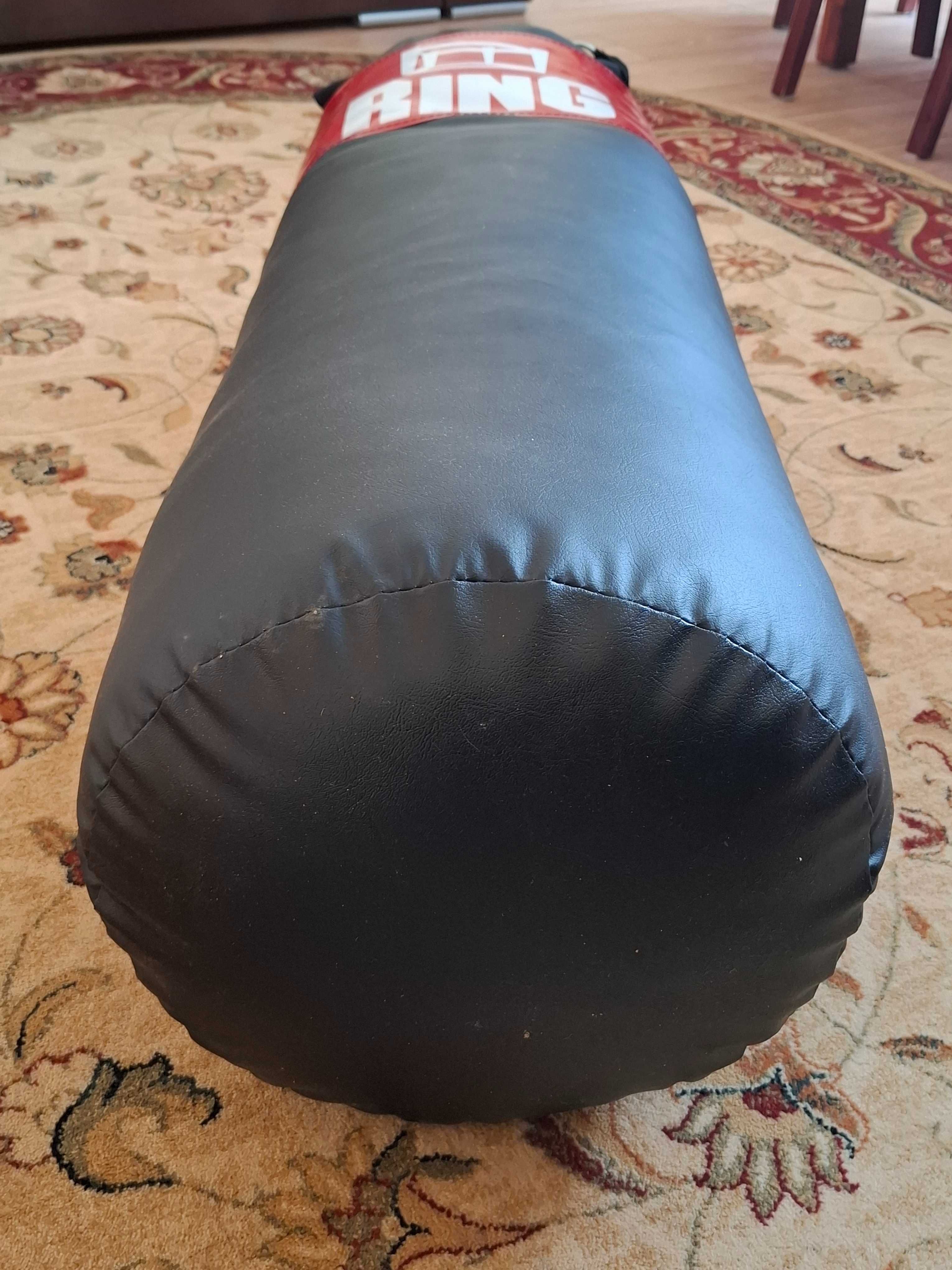 Worek bokserski 100x35 cm+mocowanie sufitowe. Nowy!