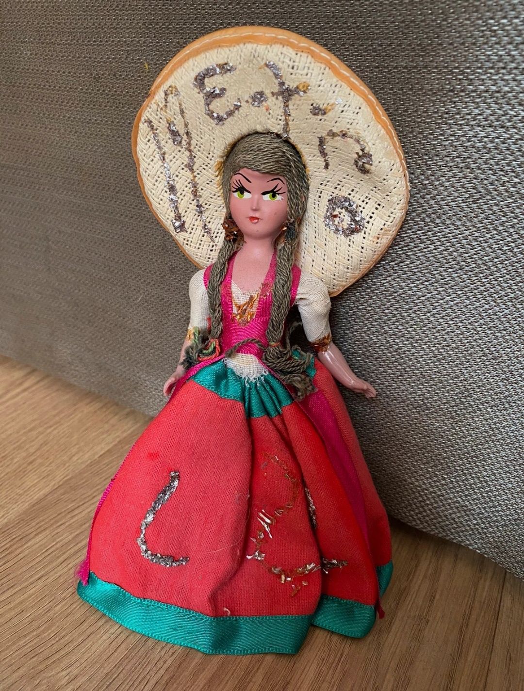 Zabytkowa lalka meksykańska Mexico
