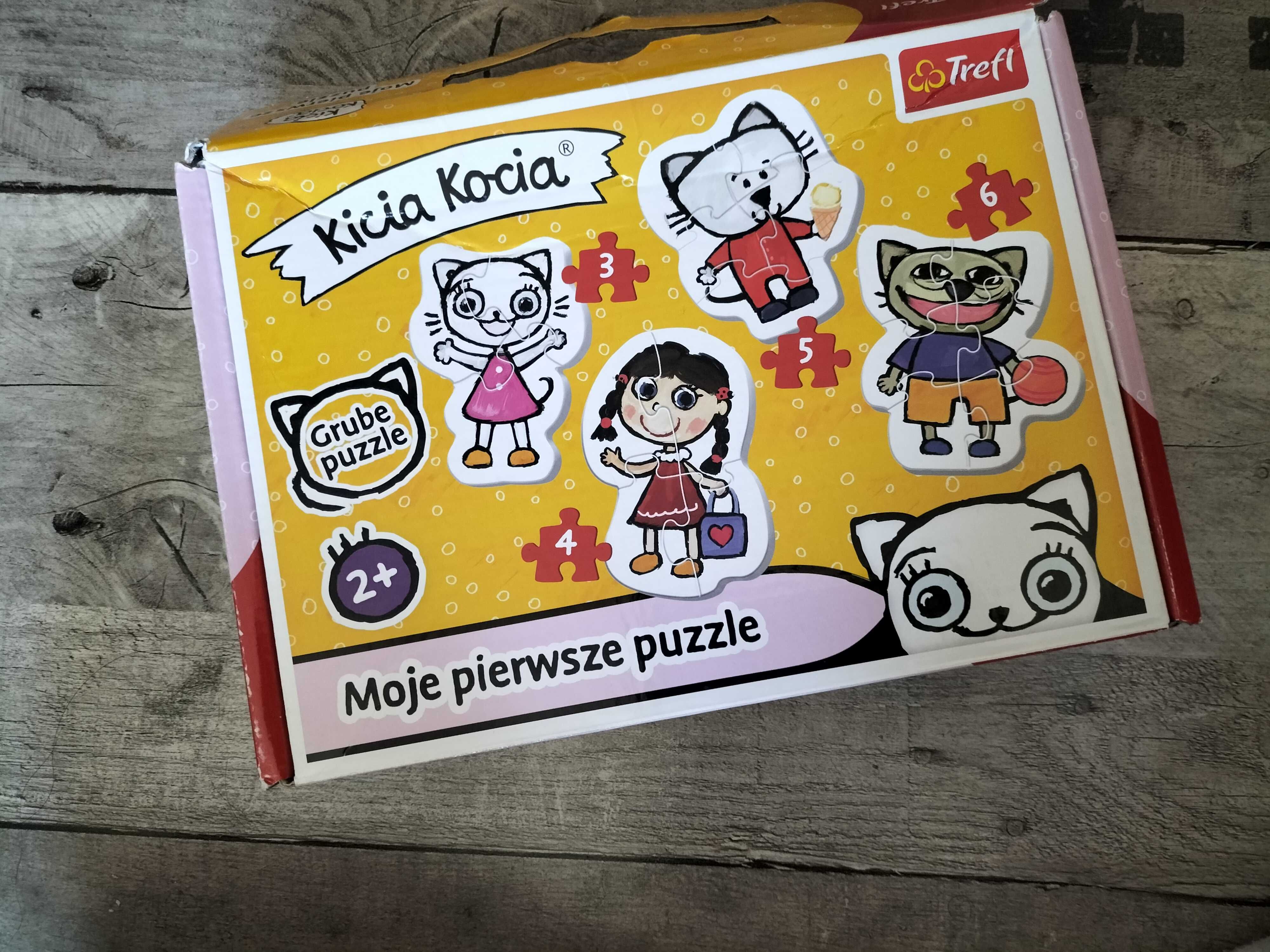 Puzzle 2+ Peppa, kicia kocia