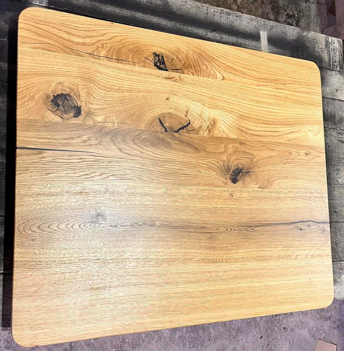 Lity Blat Dębowy / Blat Dąb / Rustykalny / komoda / Stół Dąb / stopnie