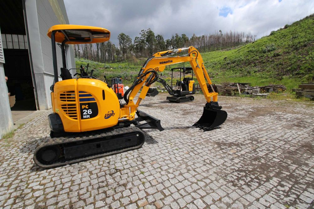 Mini Escavadora de rastos PC 26 Komatsu