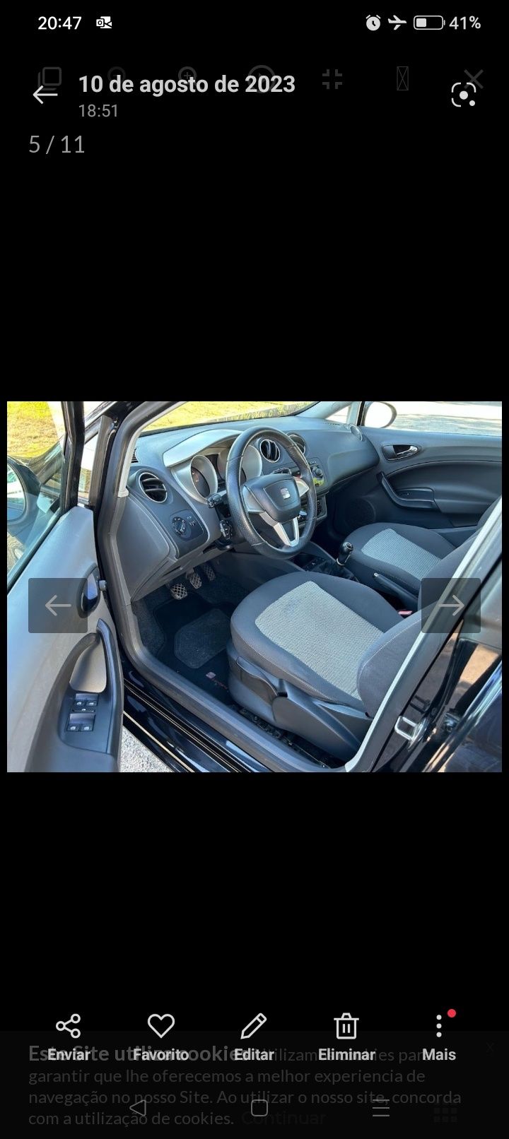 SEAT Ibiza Só 62 Mil KMs