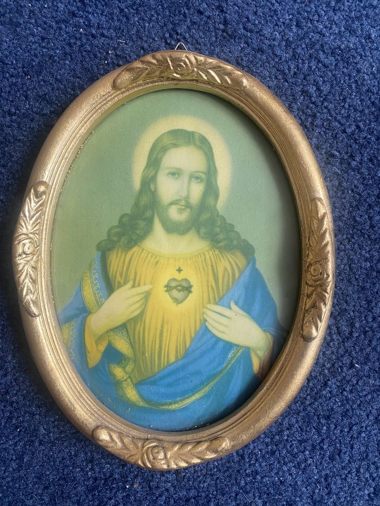 Obraz owalny Najświętsze Serce Jezusa