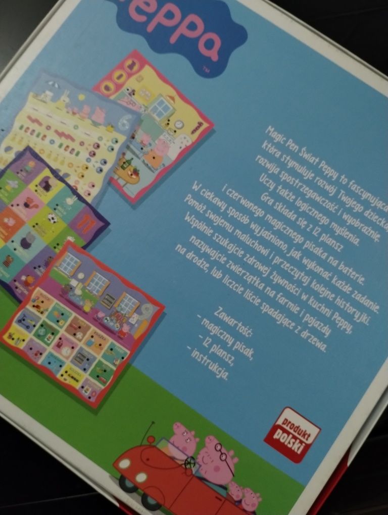 Gra elektroniczna edukacyjna Świnka Peppa