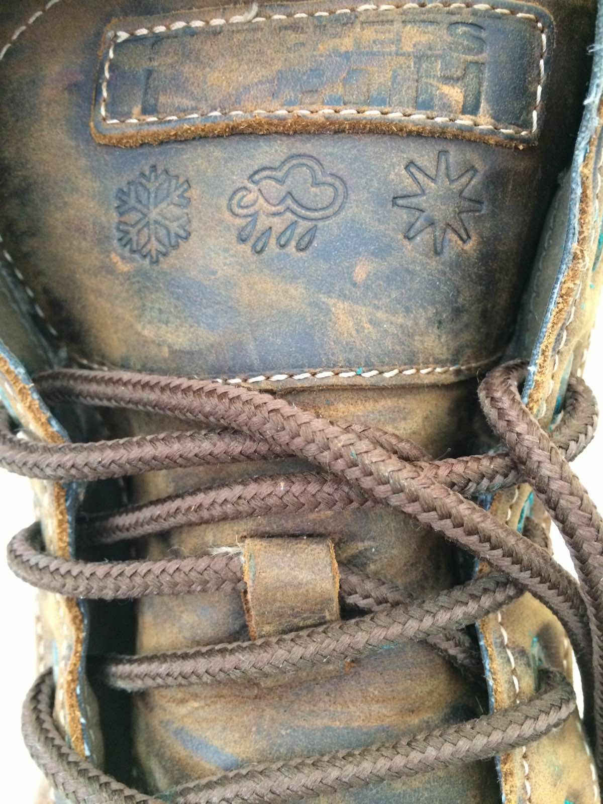 skechers north water resistant кожаные ботинки берцы  43