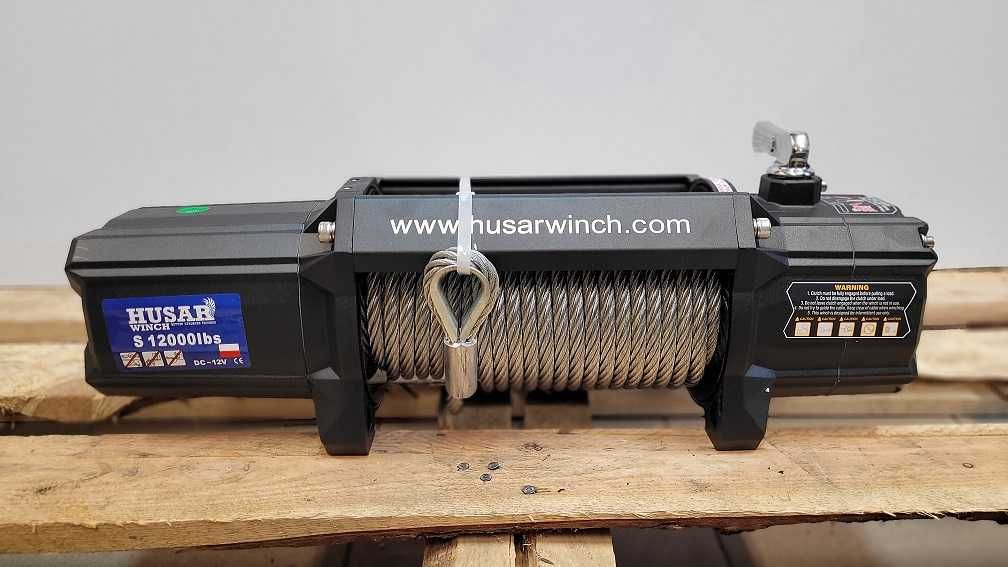 Wyciągarka Husar Winch BST S 12000, Wciągarka 4x4, Laweta, 5 440 kg,