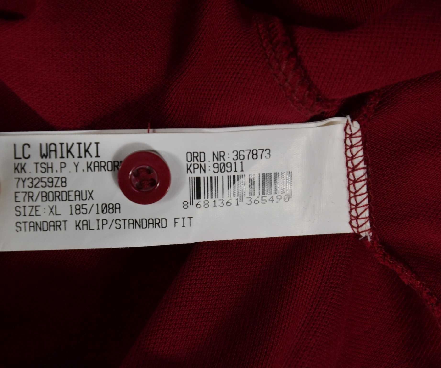 LC WAIKIKI Modern Koszulka Polo Męska XL Oryginalna Bawełna Super Stan