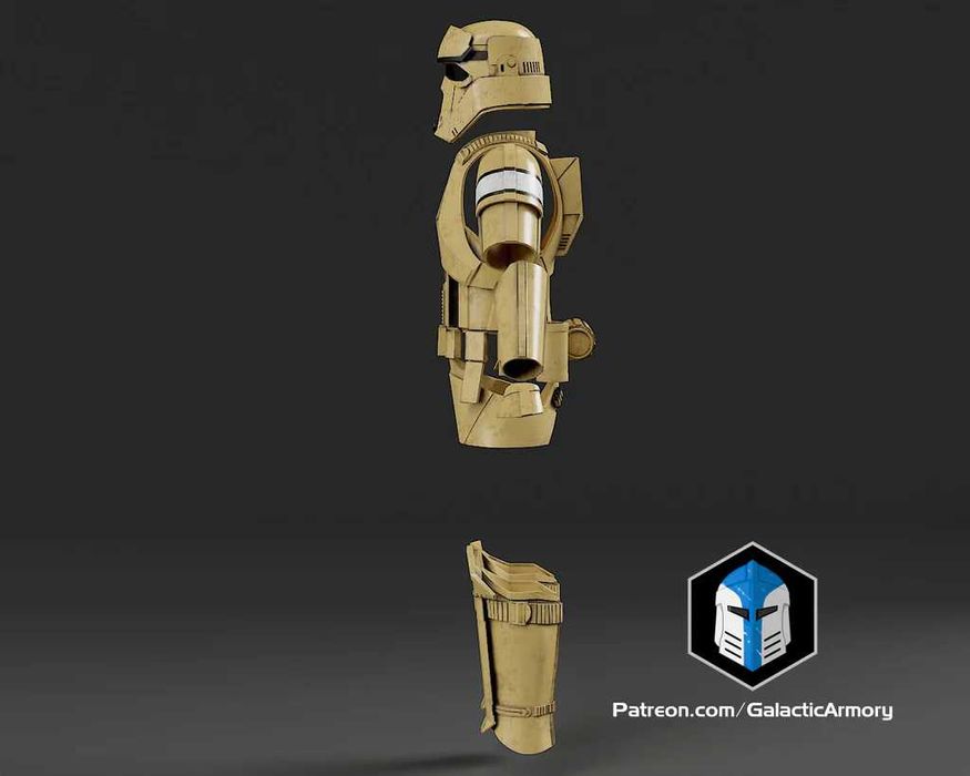 Zbroja Shoretrooper + Hełm - Gwiezdne Wojny, Rogue One, Legion 501st