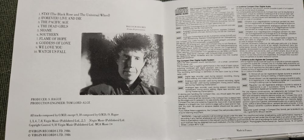 OMD - The Pacific Age.