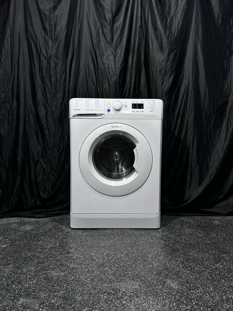 6 кг А+++ 1000 об стиральная машина INDESIT bwsa61053. Доставка