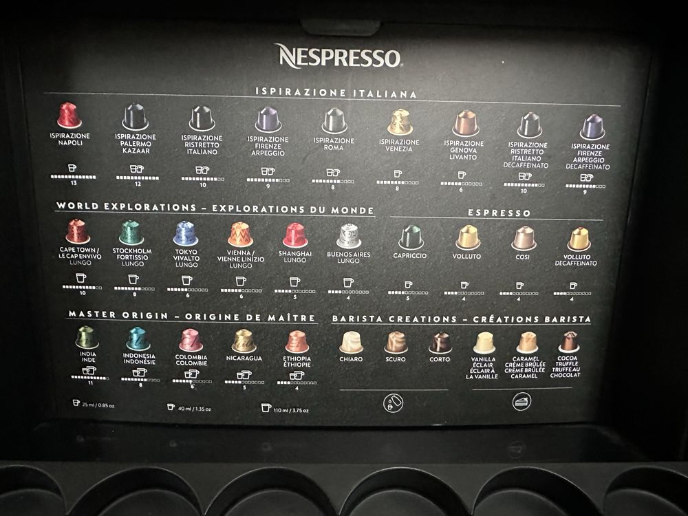 Nespresso pojemnik/szkatulka na kapsulki