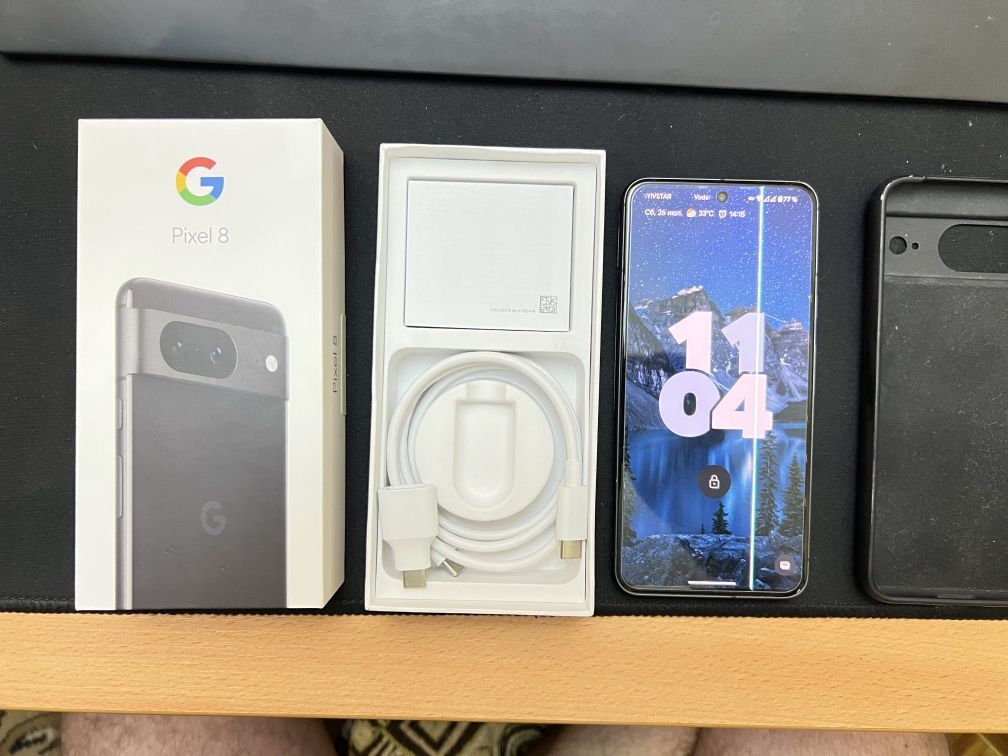 Google pixel 8 8/128 obsidian unlock
