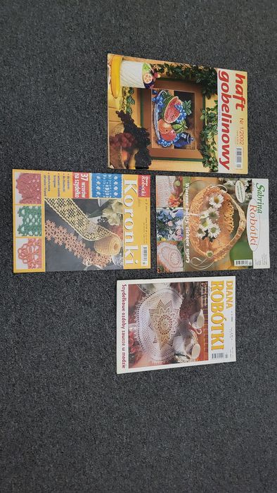 Czasopisma do robótek ręcznych, 4 numery (zestaw 2)