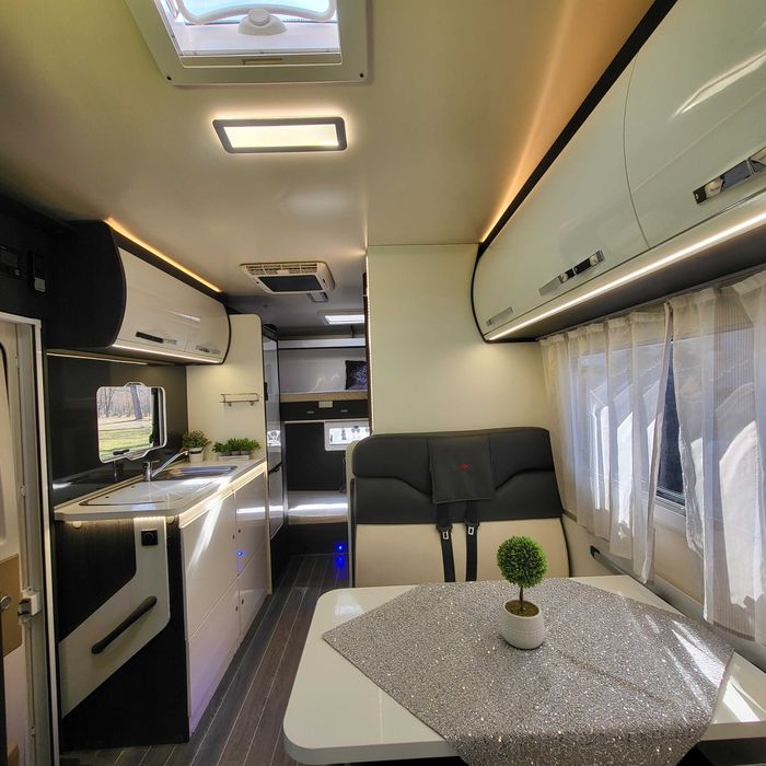 Kamper wynajem VIP 6 ZIMOWY Bogate Wyposażenie Camper do wynajęcia *
