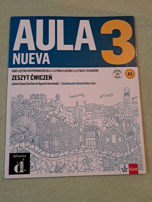 Aula Nueva 3 podręcznik i ćwiczenie Nowe