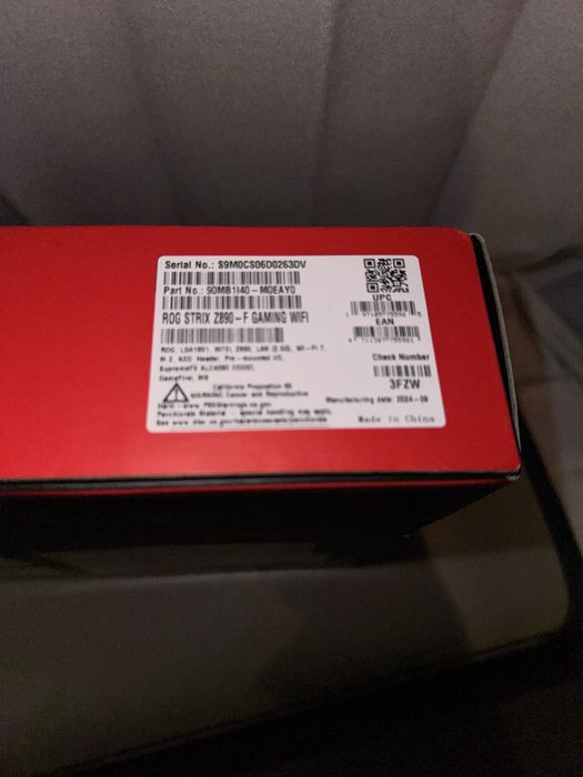 Asus Rog Strix Z890-F Gaming WiFi Intel®