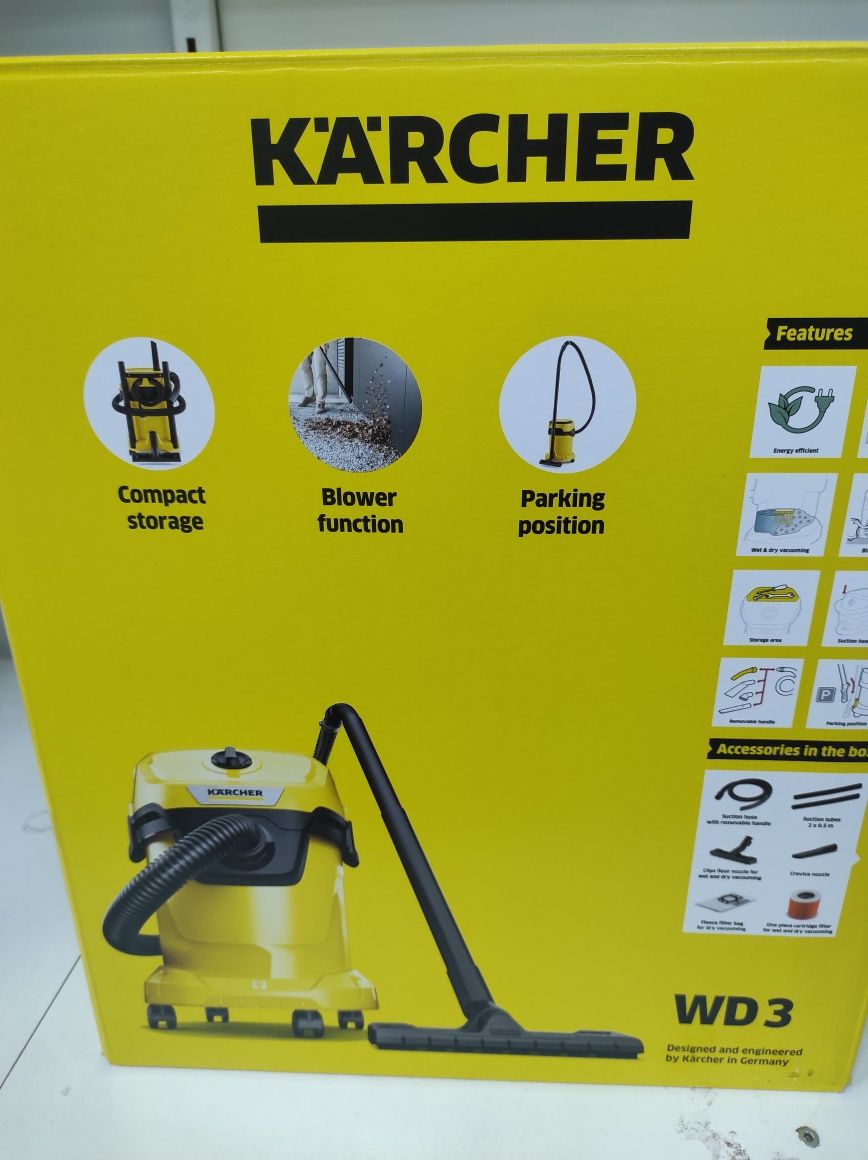 Пилосос Karcher WD3 V-17/4/20