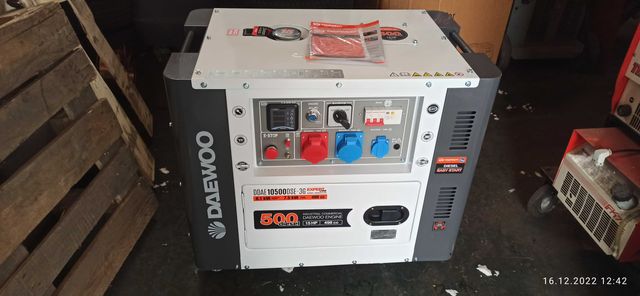 Generator , Agregat prądotwórcy DAEWOO DIESEL 8.1KVA DDAE10500DSE-3G