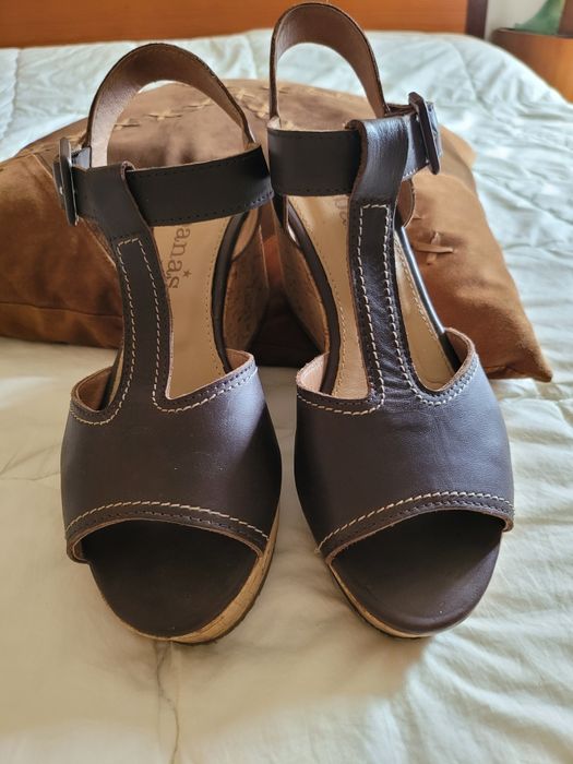 Sandália de plataforma Cubanas