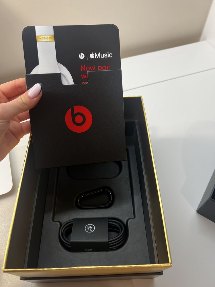 APPLE beats studio 3 słuchawki nauszne czarne