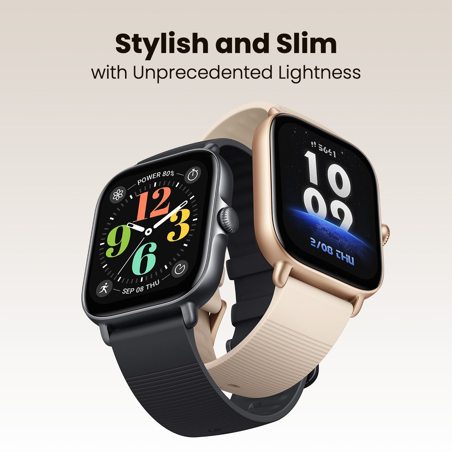 Amazfit GTS 4 mini new, Ivory white