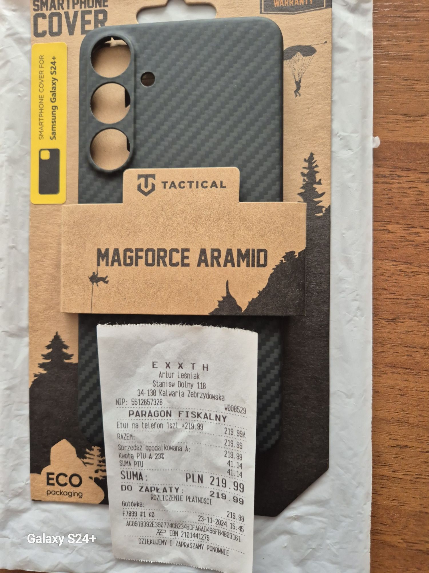 Etui kevlar samsung s24 plus pasuje do 25 plus
