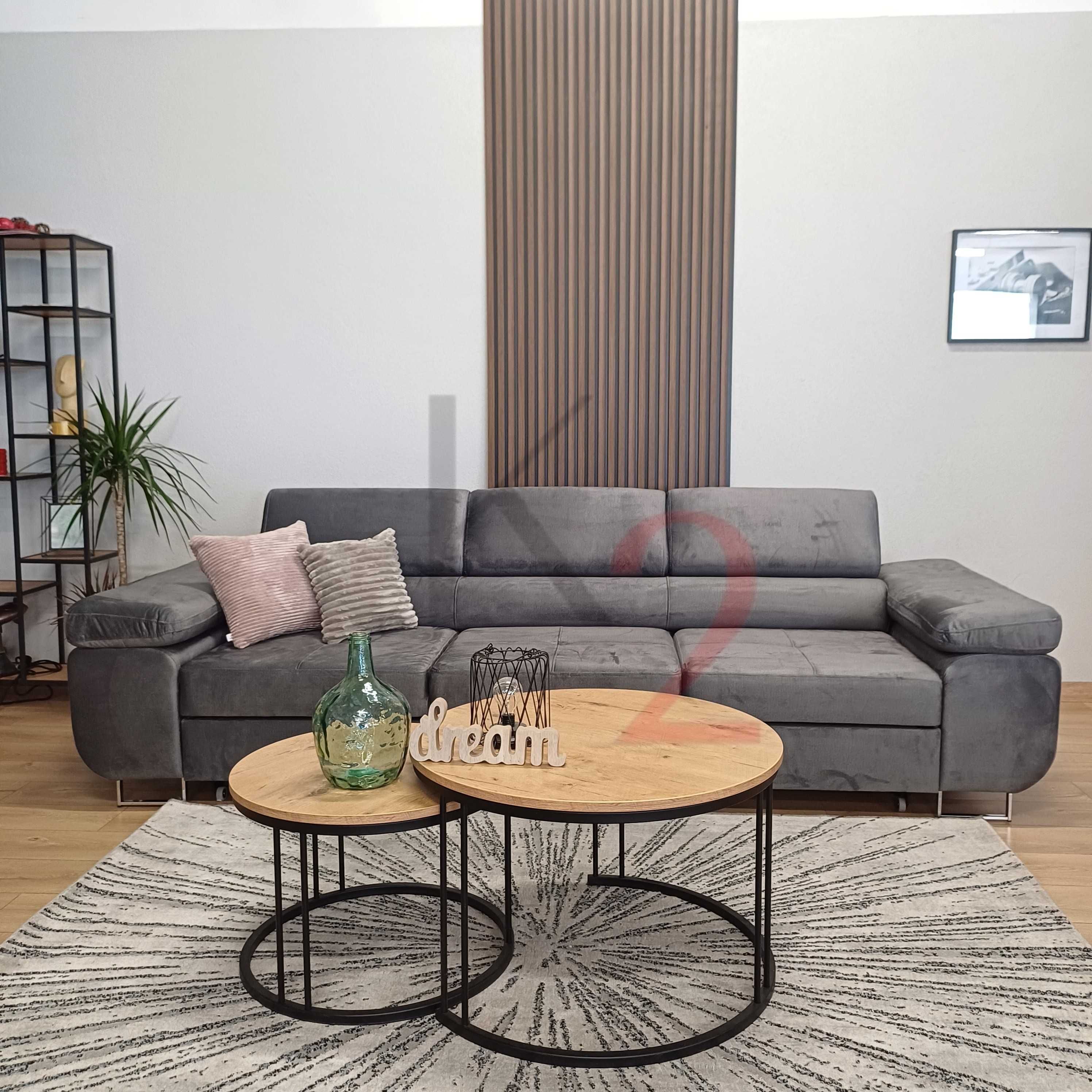 Sofa Arteon, regulowane zagłówki, funkcja spania, gratis poduszka