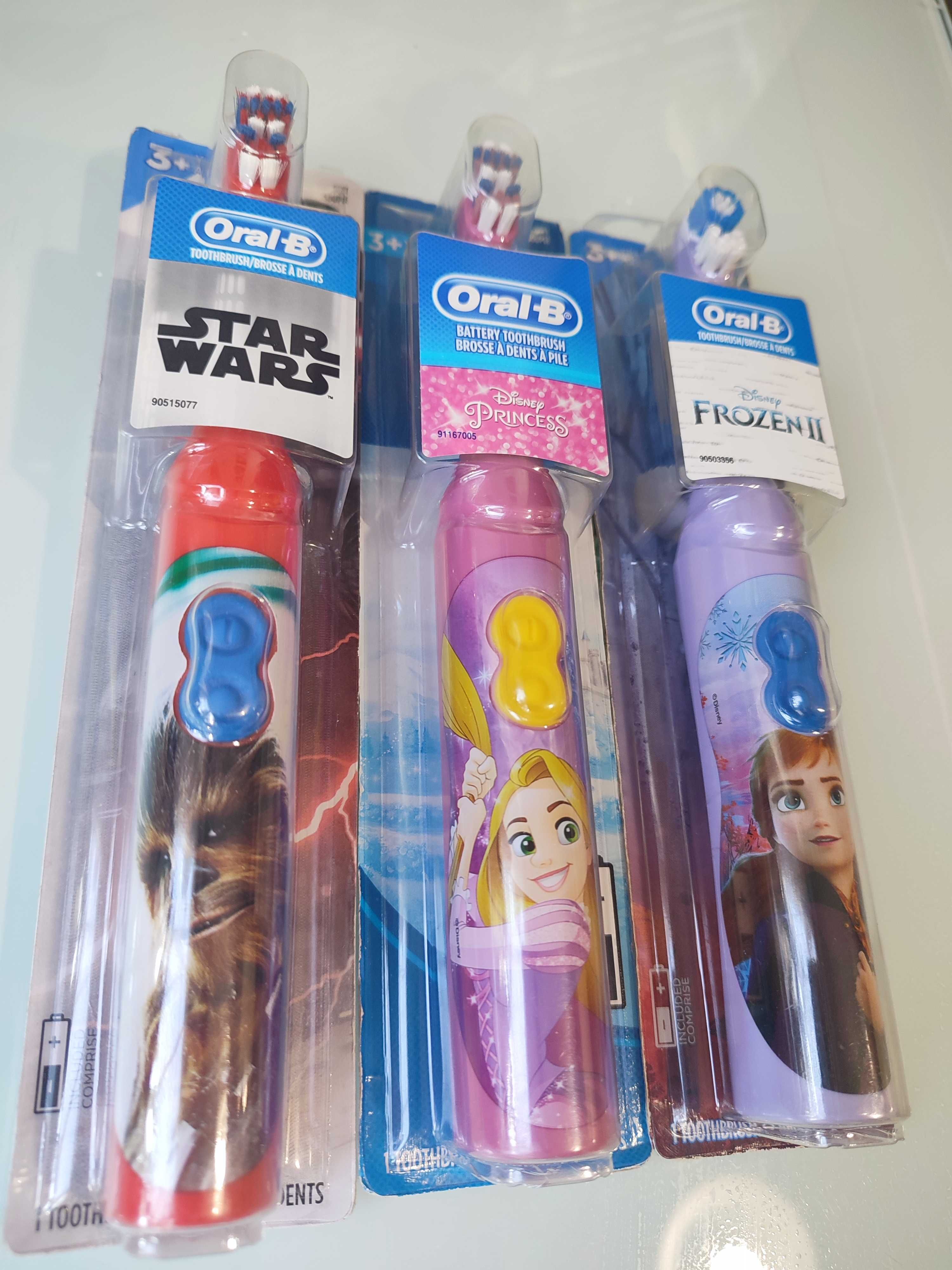 Електрична зубна щітка дитяча Oral B США Оригінл Frozen Star War