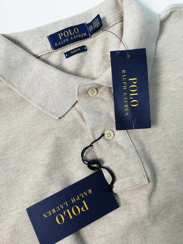 Брендовая мужская футболка поло Polo Ralph Lauren